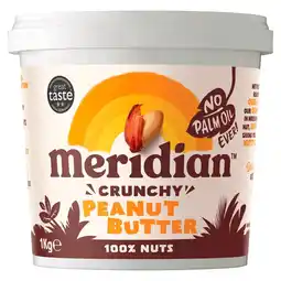 Morrisons Meridian Crunchy Peanut Butter offer