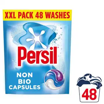 Morrisons Persil Non Bio 3 in 1 Sensitive Laundry Washing Detergent Capsules 48 Wash offer