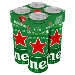 Morrisons Heineken Premium Lager Beer Cans offer