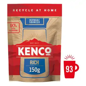 Morrisons Kenco Rich Refill Instant Coffee offer