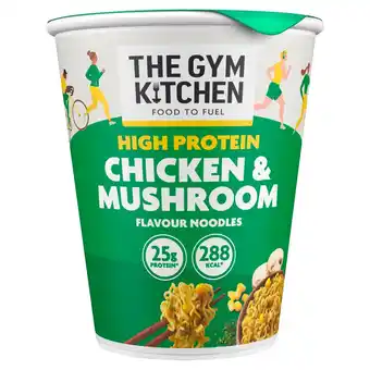 Morrisons The Gym Kitchen Chicken & Mushroom Instant Noodle Pot offer