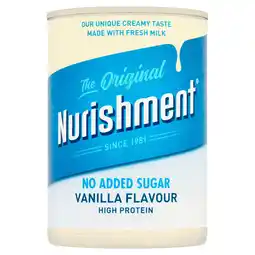 Morrisons Nurishment No Added Sugar Vanilla offer