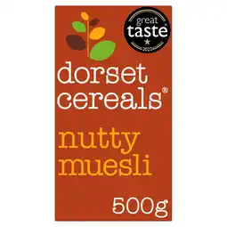 Morrisons Dorset Cereals Gloriously Nutty Muesli No Added Sugar Breakfast Cereal offer