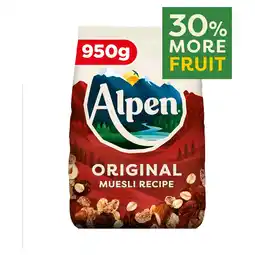 Morrisons Alpen Original Muesli offer