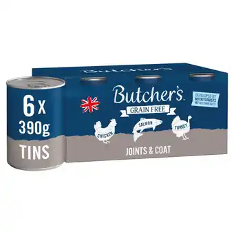 Morrisons Butcher's Joints & Coat Dog Food Tins offer