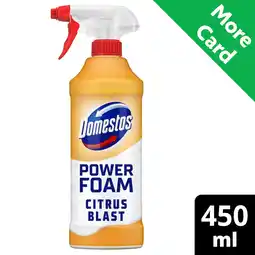 Morrisons Domestos Power Foam Citrus offer