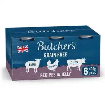 Morrisons Butcher's Recipes in Jelly Dog Food Tins offer