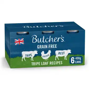 Morrisons Butcher's Tripe Loaf Recipes Dog Food Tins offer