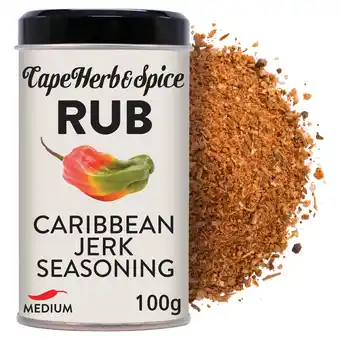 Morrisons Cape Herb & Spice Rub Caribbean Jerk Seasoning offer