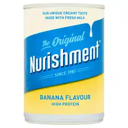 Morrisons Nurishment Original Enriched Banana Milk Drink offer