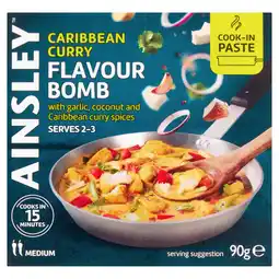 Morrisons Ainsley Harriott Caribbean Curry Flavour Bomb offer