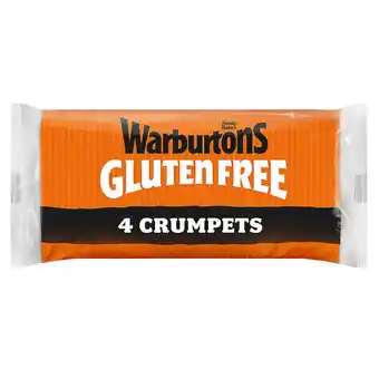 Morrisons Warburtons Gluten Free Crumpets 4 x 73g offer