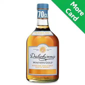 Morrisons Dalwhinnie Winters Gold Single Malt Scotch Whisky offer