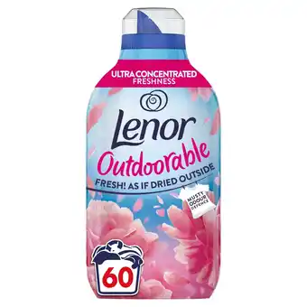 Morrisons Lenor Outdoorable Floral Fresh Fabric Conditioner Liquid 60 Washes offer