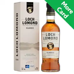 Morrisons Loch Lomond Classic Single Malt Scotch Whisky offer