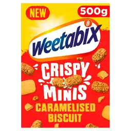 Morrisons Weetabix Minis Caramelised Biscuit offer