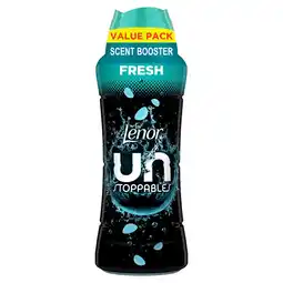 Morrisons Lenor Unstoppable Fresh Scent Booster Beads 420g offer