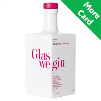 Morrisons Glaswegin Raspberry & Rhubarb Gin offer