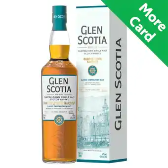 Morrisons Glen Scotia Campbeltown Harbour Single Malt Whisky offer