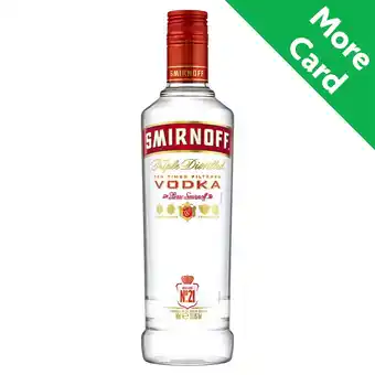 Morrisons Smirnoff Red offer