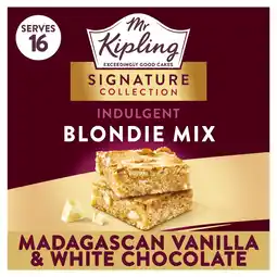 Morrisons Mr Kipling Signature Madagascan Vanilla & White Choc Blondie offer