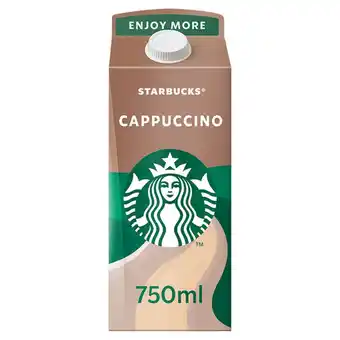 Morrisons Starbucks Multiserve Cappuccino Iced Coffee offer