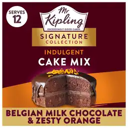 Morrisons Mr Kipling Signature Chocolate & Orange Cake Mix offer