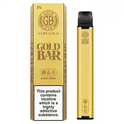 Morrisons Gold Bar - Bora Bora - 20mg/Ml offer