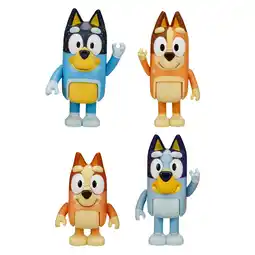 Sainsbury's Bluey Figure Pack of 4 Assortment offer