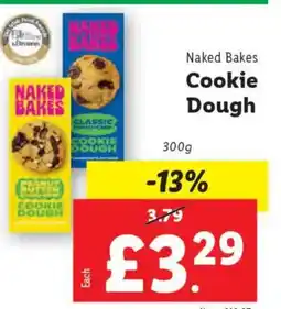 Lidl NAKED BAKES Cookie Dough offer