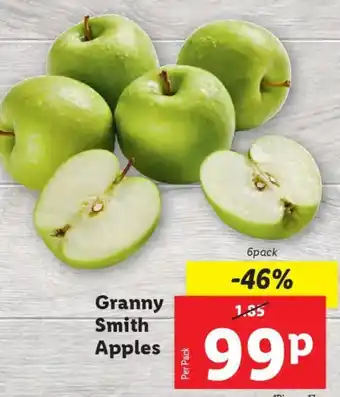 Lidl Granny Smith Apples offer