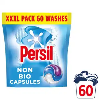 Asda Persil 3 in 1 Washing Capsules Non Bio 60 washes offer