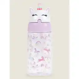 Asda George Home Unicorn Flip Top Bottle offer