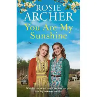 Asda Paperback You Are My Sunshine by Rosie Archer offer