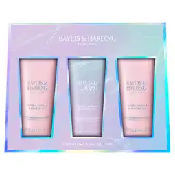 Asda Baylis & Harding Jojoba, Vanilla & Almond Oil Moisturising Hand Cream 3 x 50ml offer