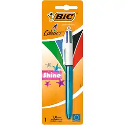 Morrisons Bic 4 Colours Shine offer