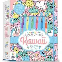 Morrisons Kaleidoscope Kit 7 Kawaii Colouring Pages And Gel Pens offer