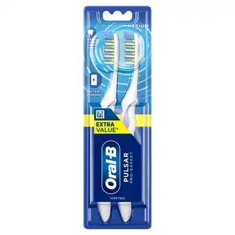 Sainsbury's Oral-B Pulsar Battery Toothbrush x2 offer