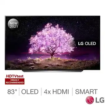 Costco LG OLED83C14LA 83 Inch OLED 4K Ultra HD Smart TV offer