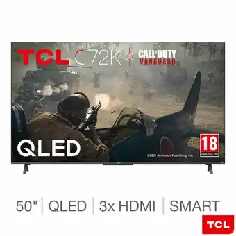 Costco TCL 50C720K 50 Inch QLED 4K Ultra HD Smart TV offer