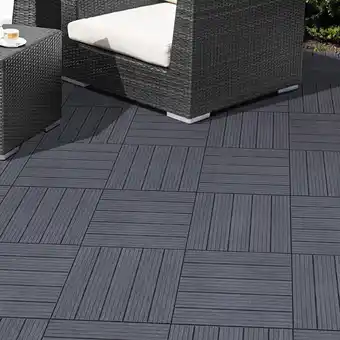 Costco Easy Tile Cosmo Deck Tiles (300 x 300 x 15 mm) - 10 Pack offer