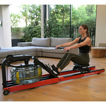 Costco FluidRower Newport Club Plus Residential Rower with Dual Rails offer