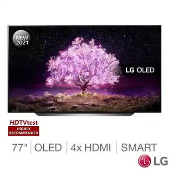 Costco LG OLED77C14LB 77 Inch OLED 4K Ultra HD Smart TV offer