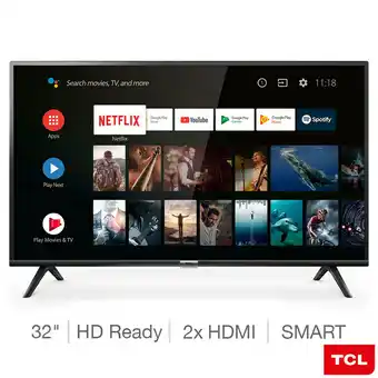 Costco TCL 32ES568 32 Inch HD Ready Smart Android TV offer