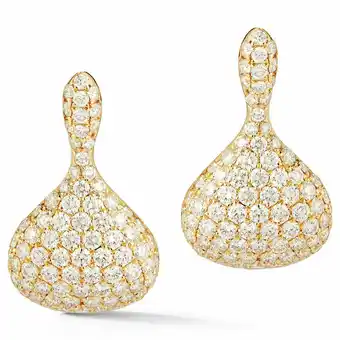 Costco 1.99ctw Round Brilliant Cut Diamond Earrings, 18ct Yellow Gold offer