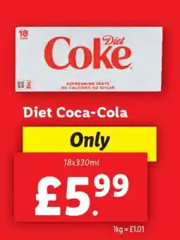 Lidl Diet Coca-Cola offer