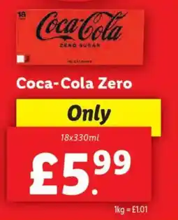 Lidl Coca-Cola Zero offer