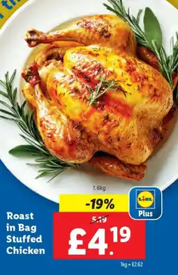 Lidl Roast in Bag Stuffed Chicken offer