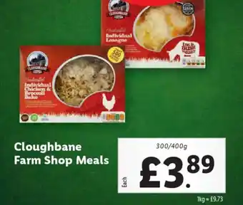 Lidl Cloughbane Farm Shop Meals offer