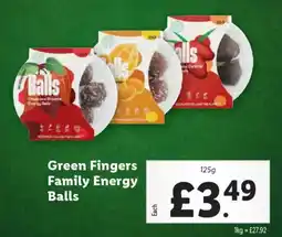 Lidl Green Fingers Family Energy Balls offer